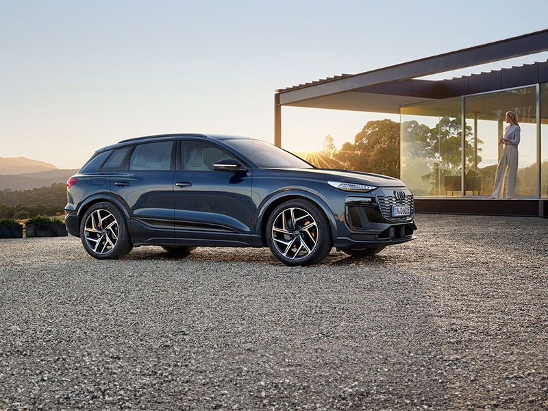 Der Audi Q6 e-tron